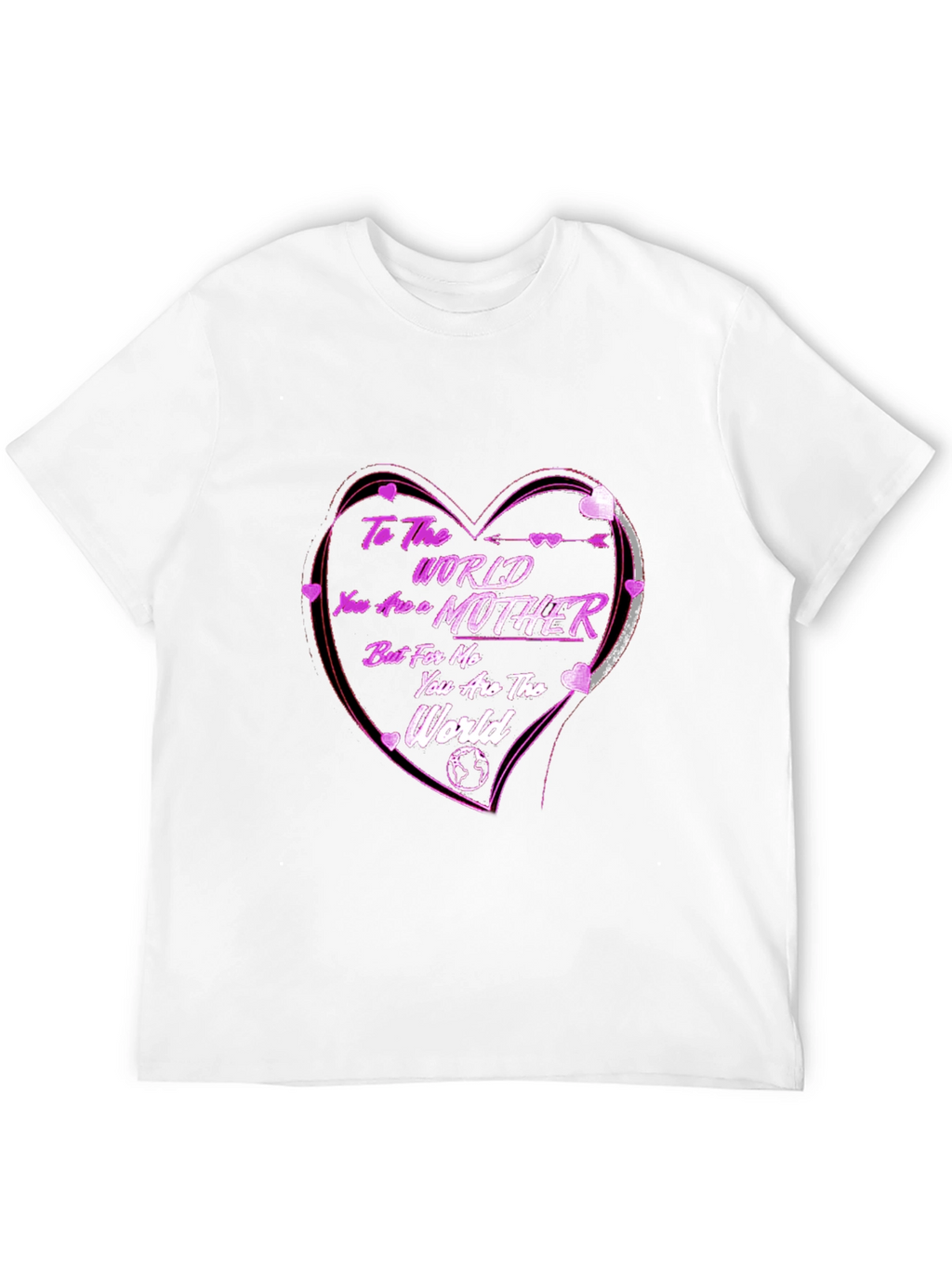 Heartfelt Mothers Day Graphic Tee