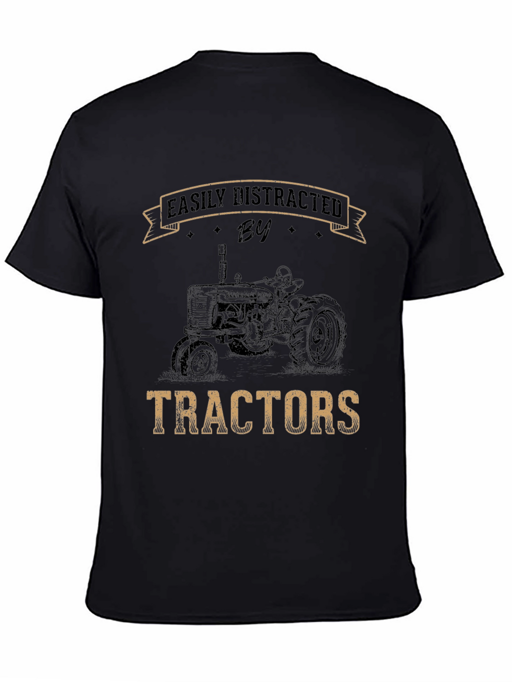 Easily Distracted by Tractors T-Shirt