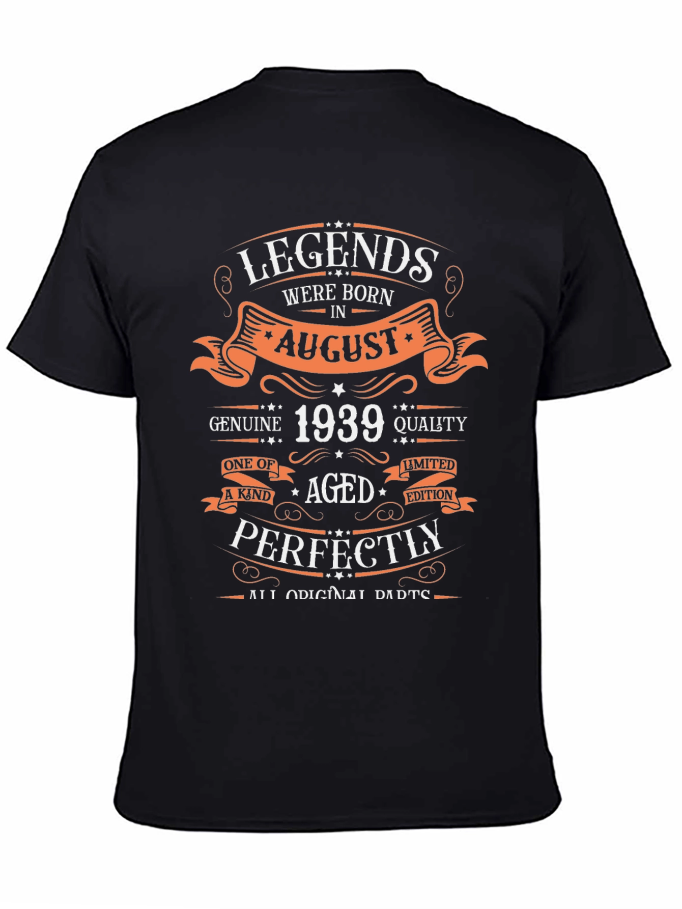 Legends Born in August 1939 T-Shirt