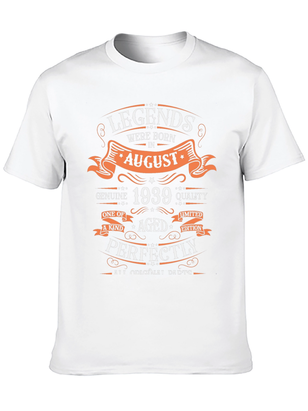 Legends Born in August 1939 T-Shirt