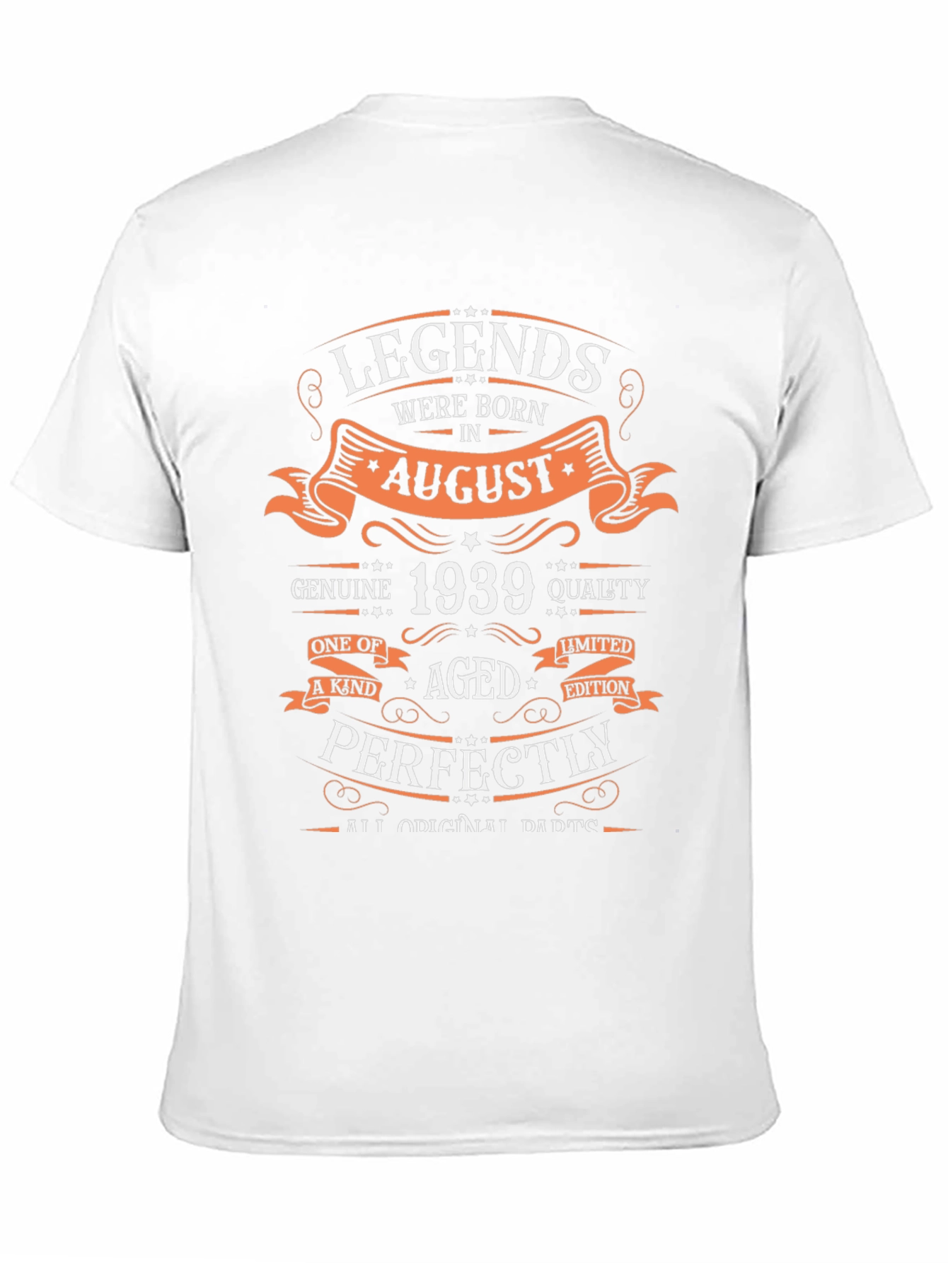 Legends Born in August 1939 T-Shirt