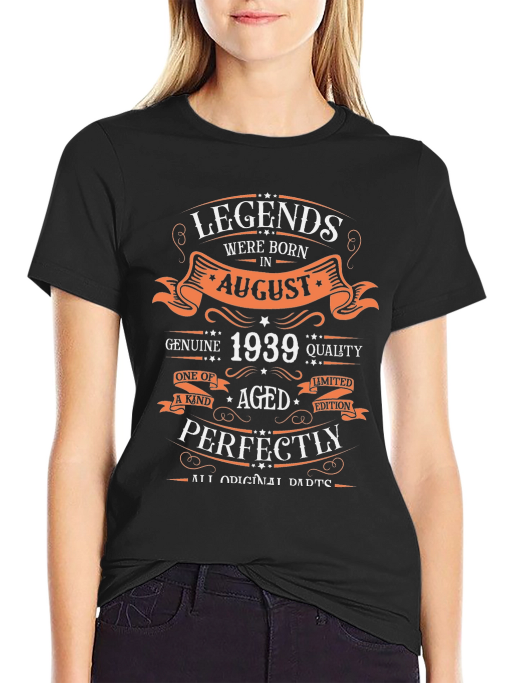 Legends Born in August 1939 T-Shirt