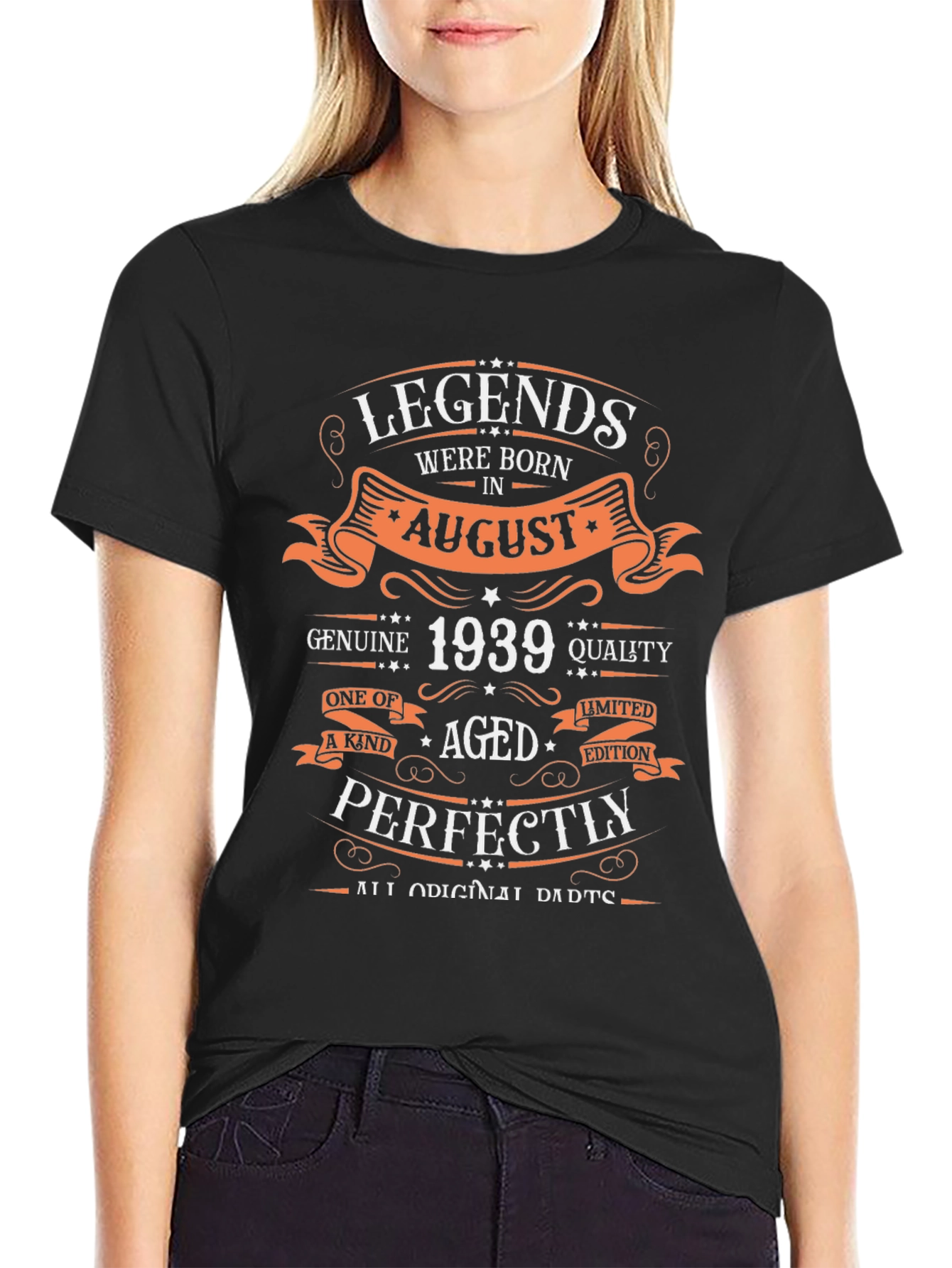 Legends Born in August 1939 T-Shirt