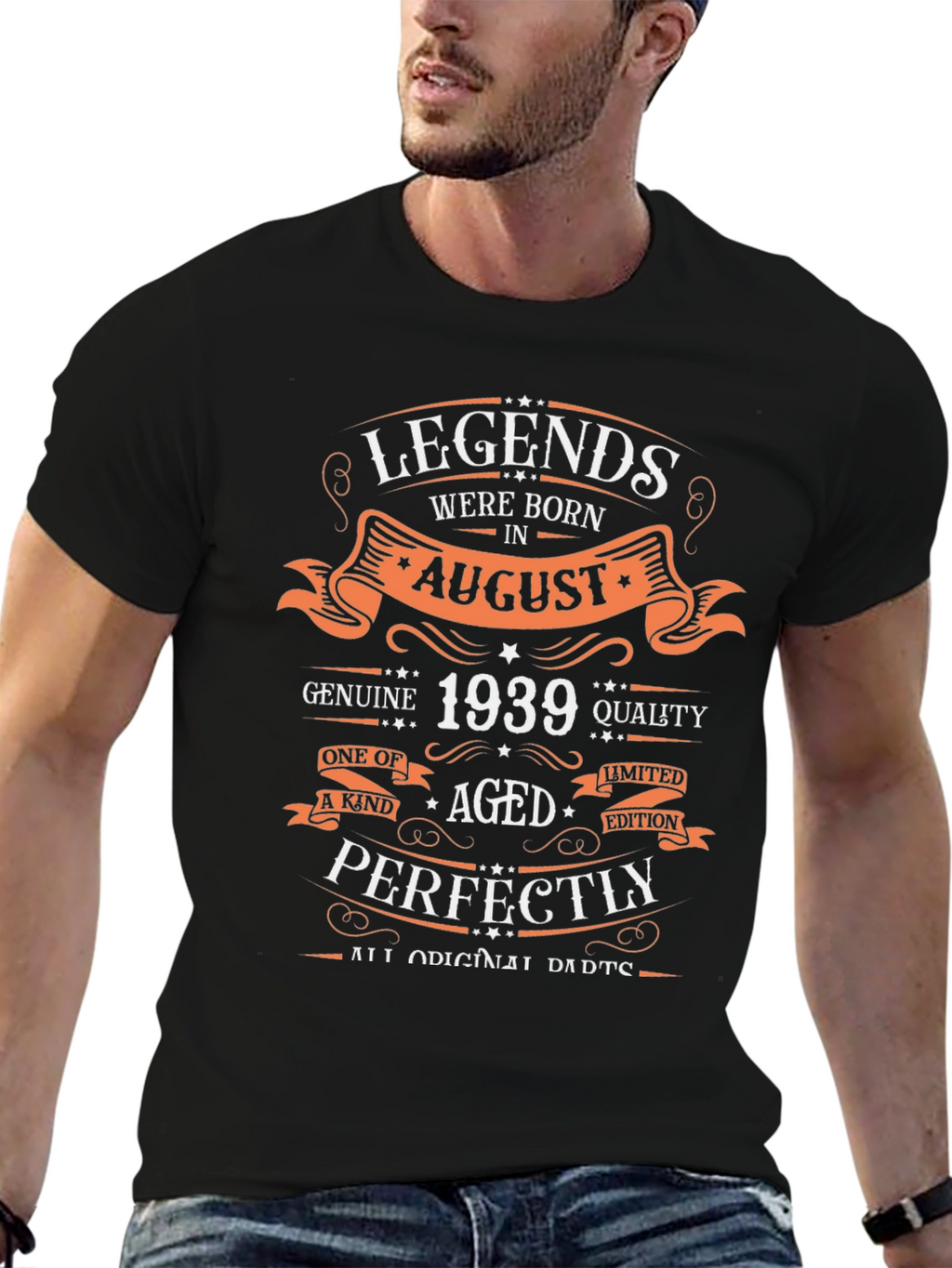 Legends Born in August 1939 T-Shirt
