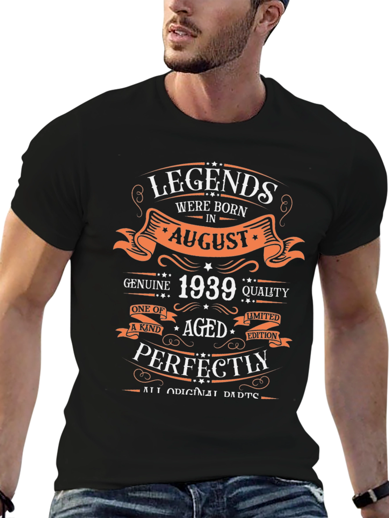 Legends Born in August 1939 T-Shirt