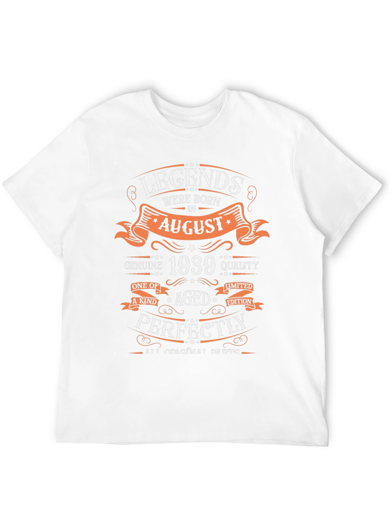 Legends Born in August 1939 T-Shirt