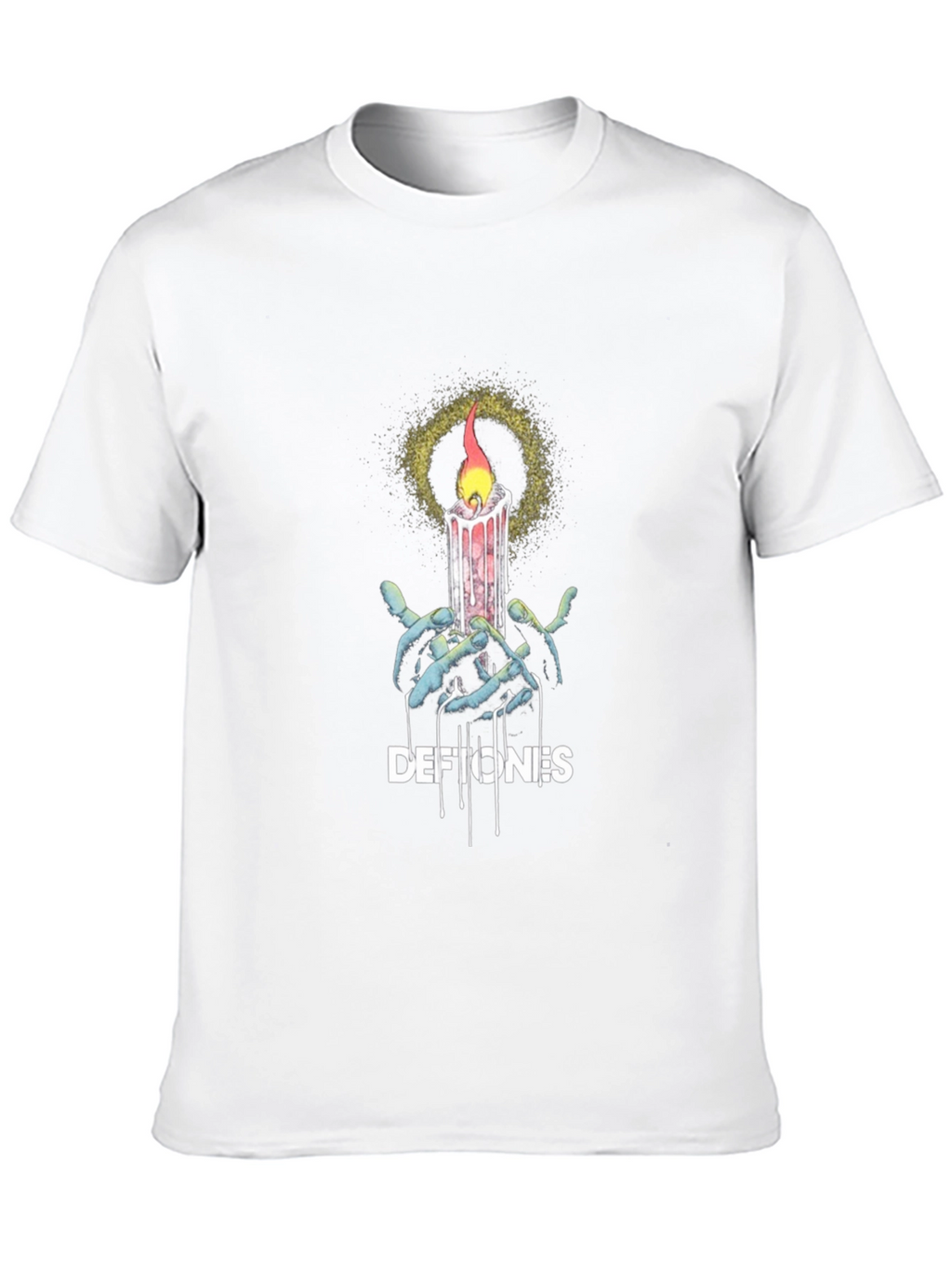 Deftones Candle T-Shirt - Black