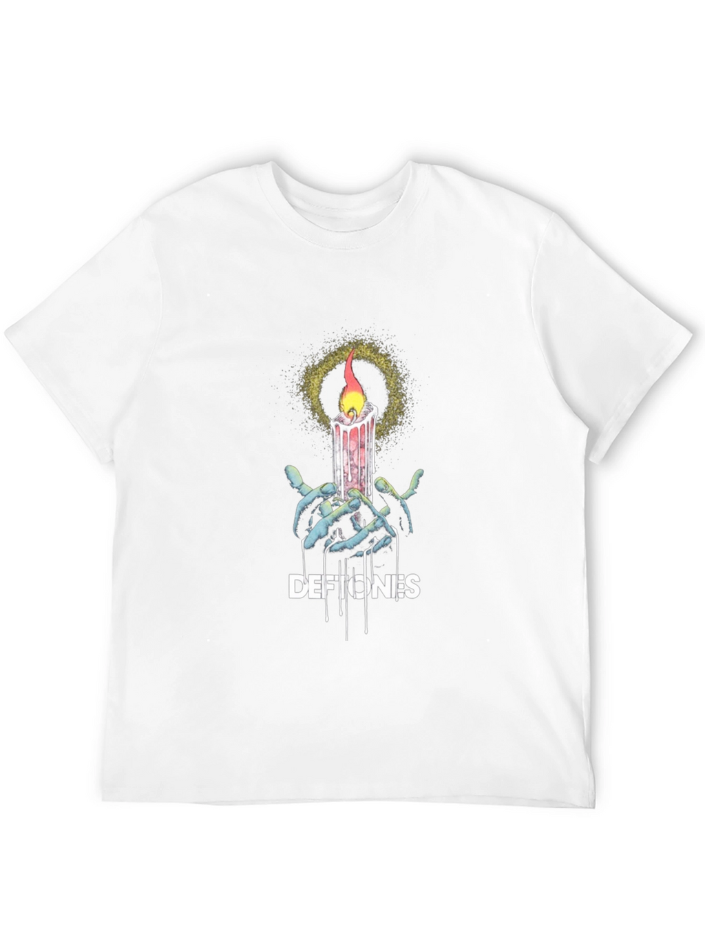 Deftones Candle T-Shirt - Black