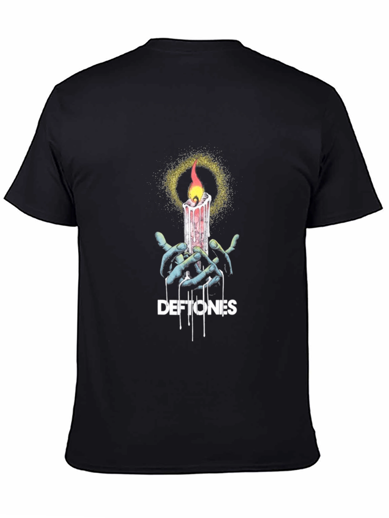 Deftones Candle T-Shirt - Black