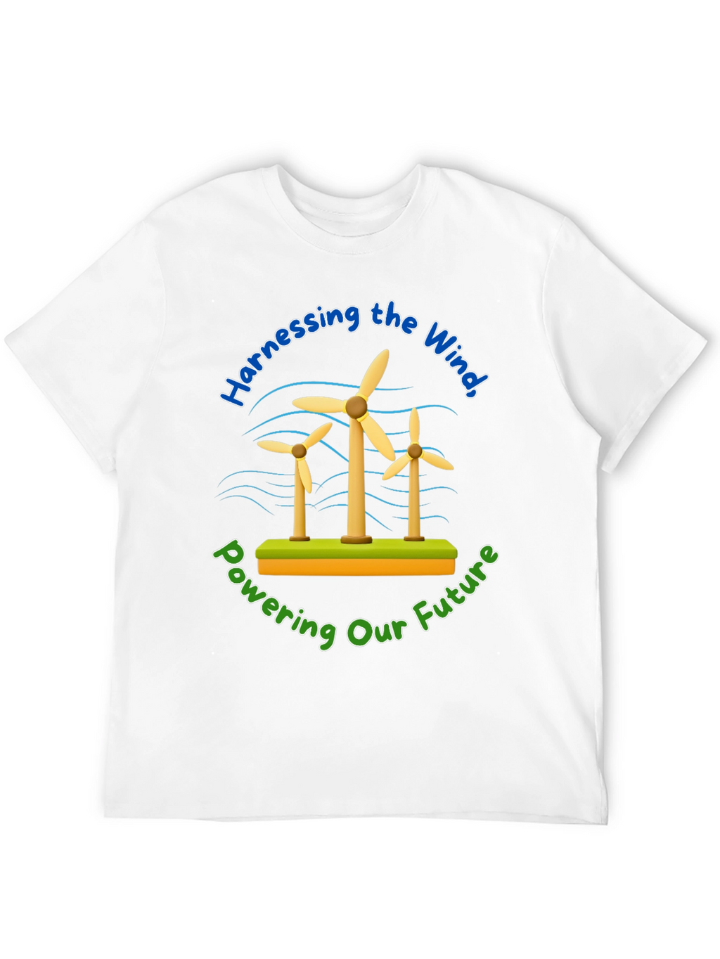 Harnessing the Wind T-Shirt - Powering the Future