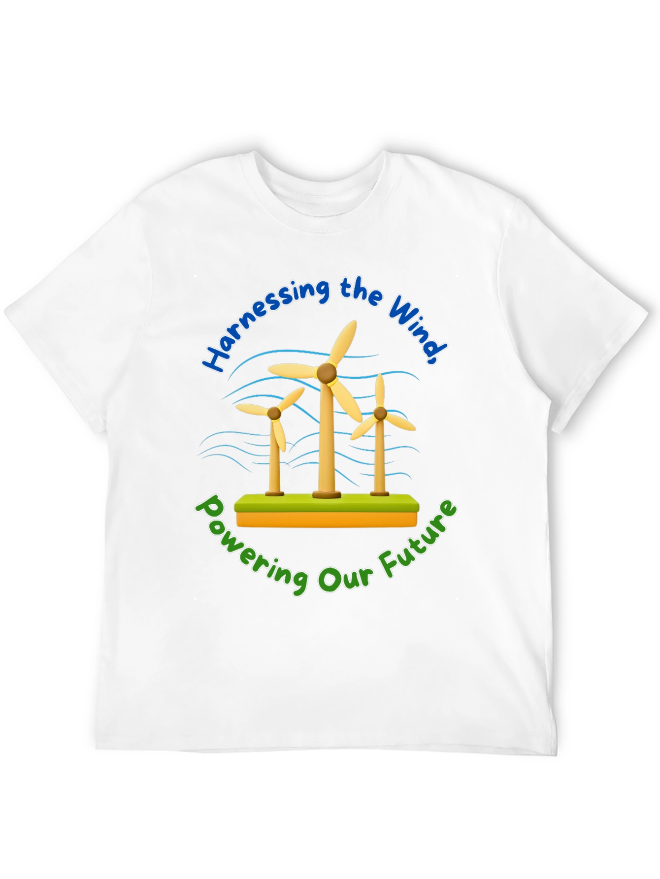 Harnessing the Wind T-Shirt - Powering the Future