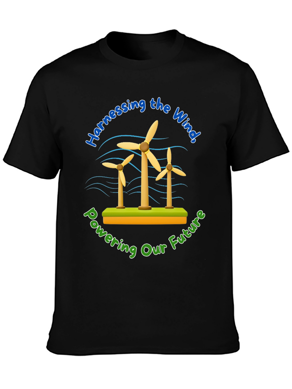 Harnessing the Wind T-Shirt - Powering the Future