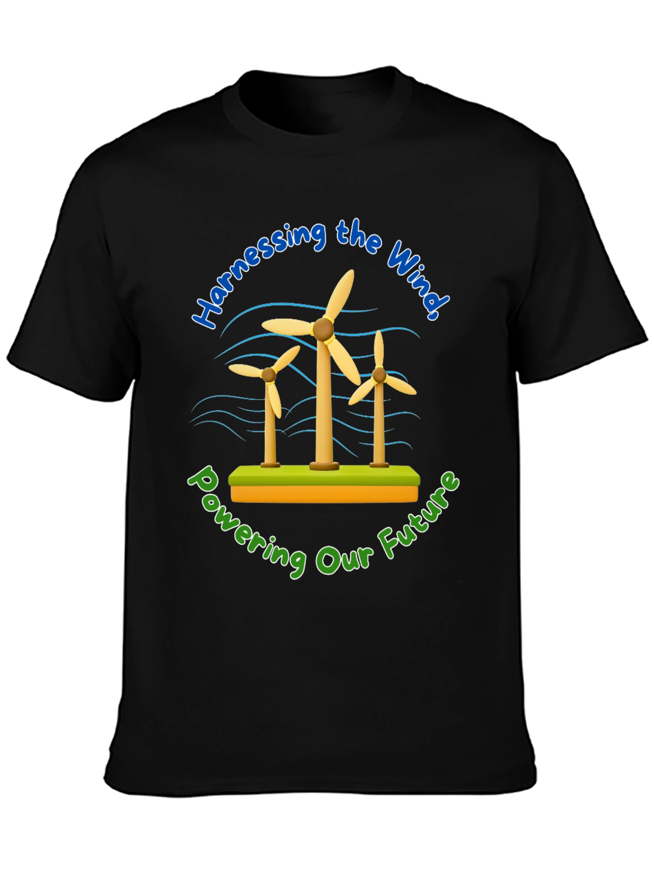 Harnessing the Wind T-Shirt - Powering the Future