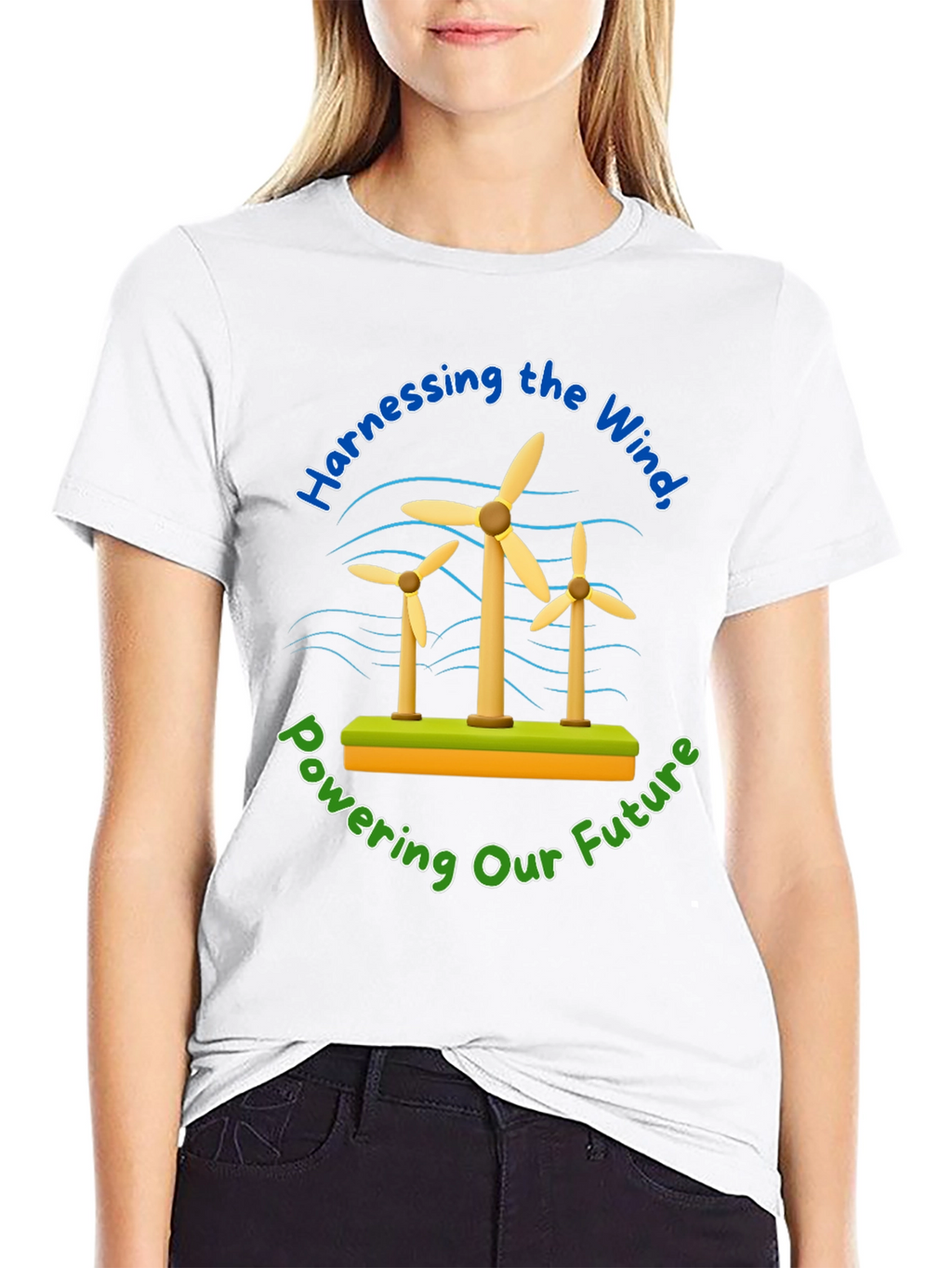 Harnessing the Wind T-Shirt - Powering the Future
