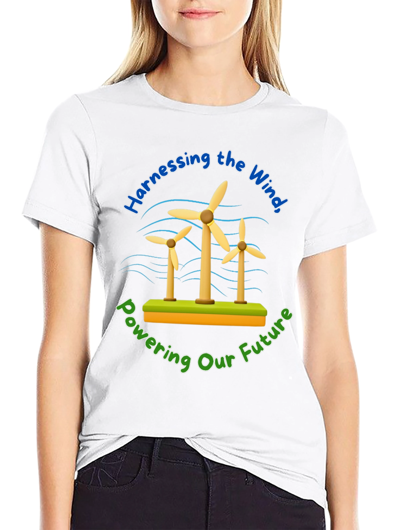 Harnessing the Wind T-Shirt - Powering the Future