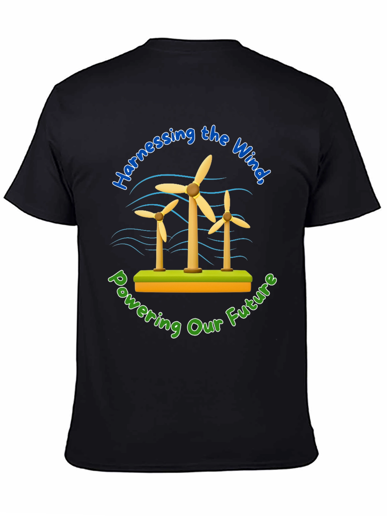 Harnessing the Wind T-Shirt - Powering the Future