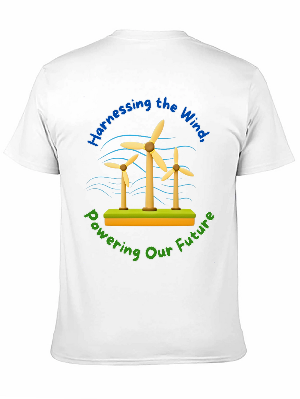 Harnessing the Wind T-Shirt - Powering the Future