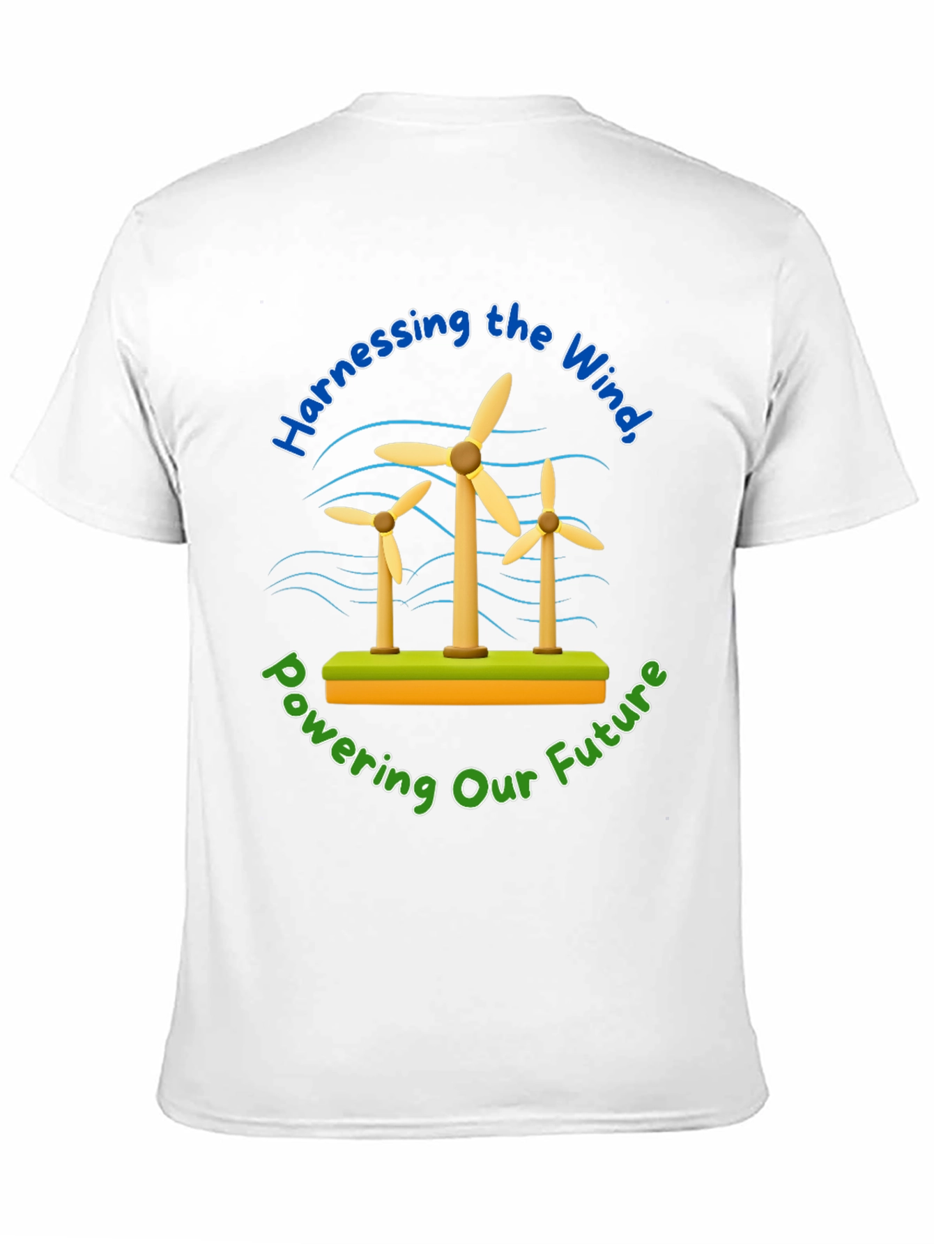 Harnessing the Wind T-Shirt - Powering the Future
