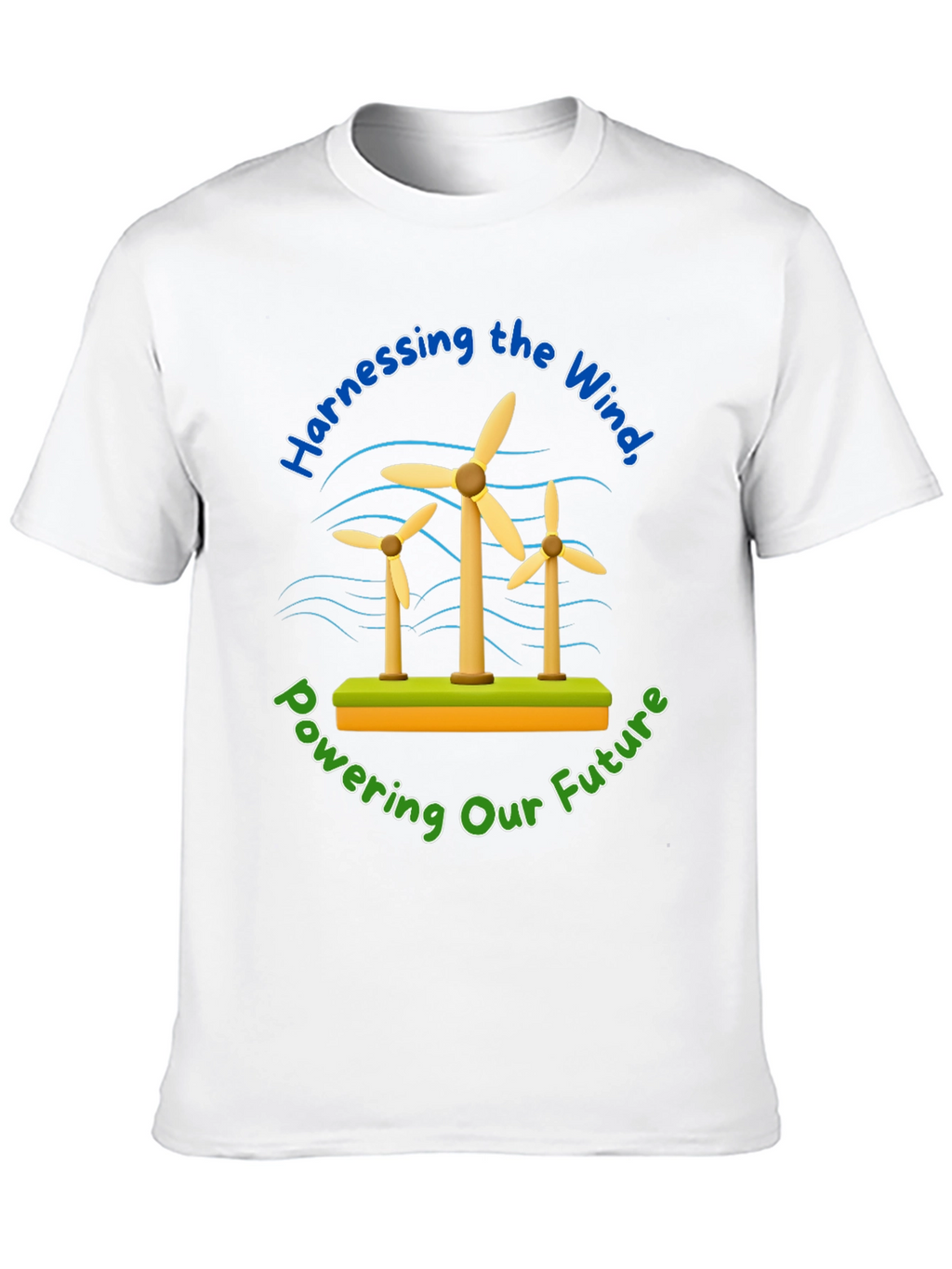 Harnessing the Wind T-Shirt - Powering the Future
