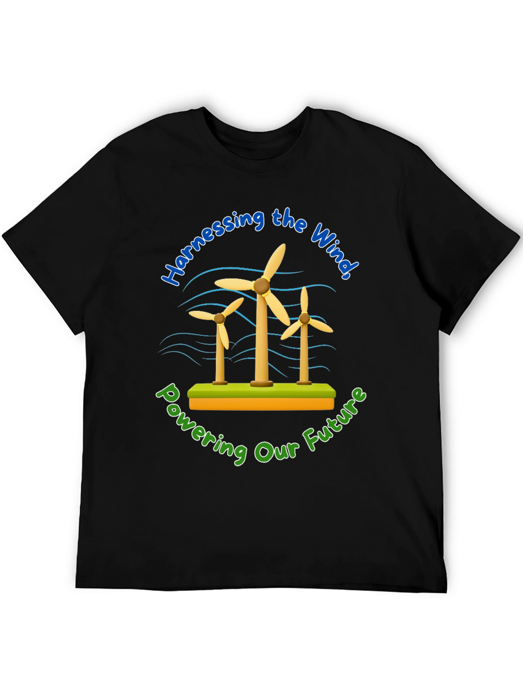Harnessing the Wind T-Shirt - Powering the Future