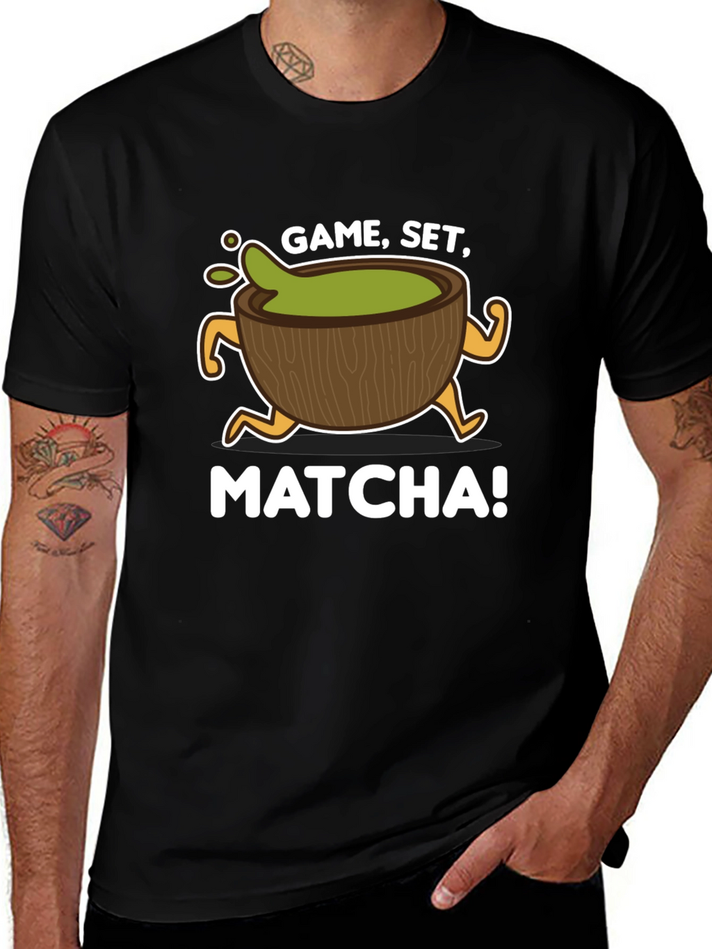 Game Set Matcha T-Shirt - Unique Graphic Tee