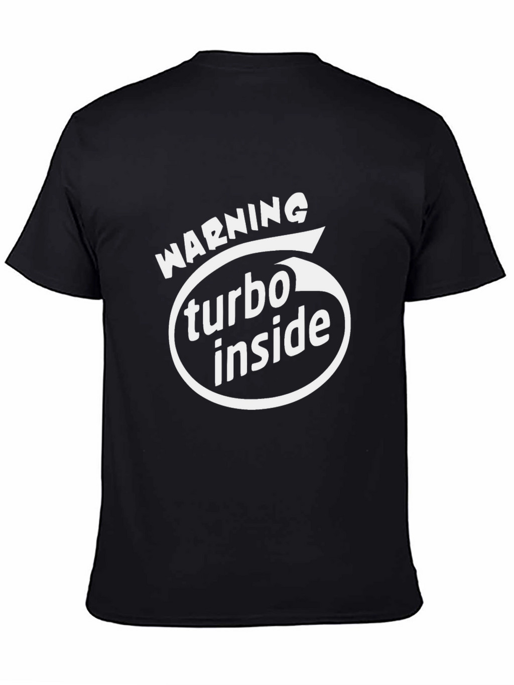 Warning Turbo Inside Graphic T-Shirt