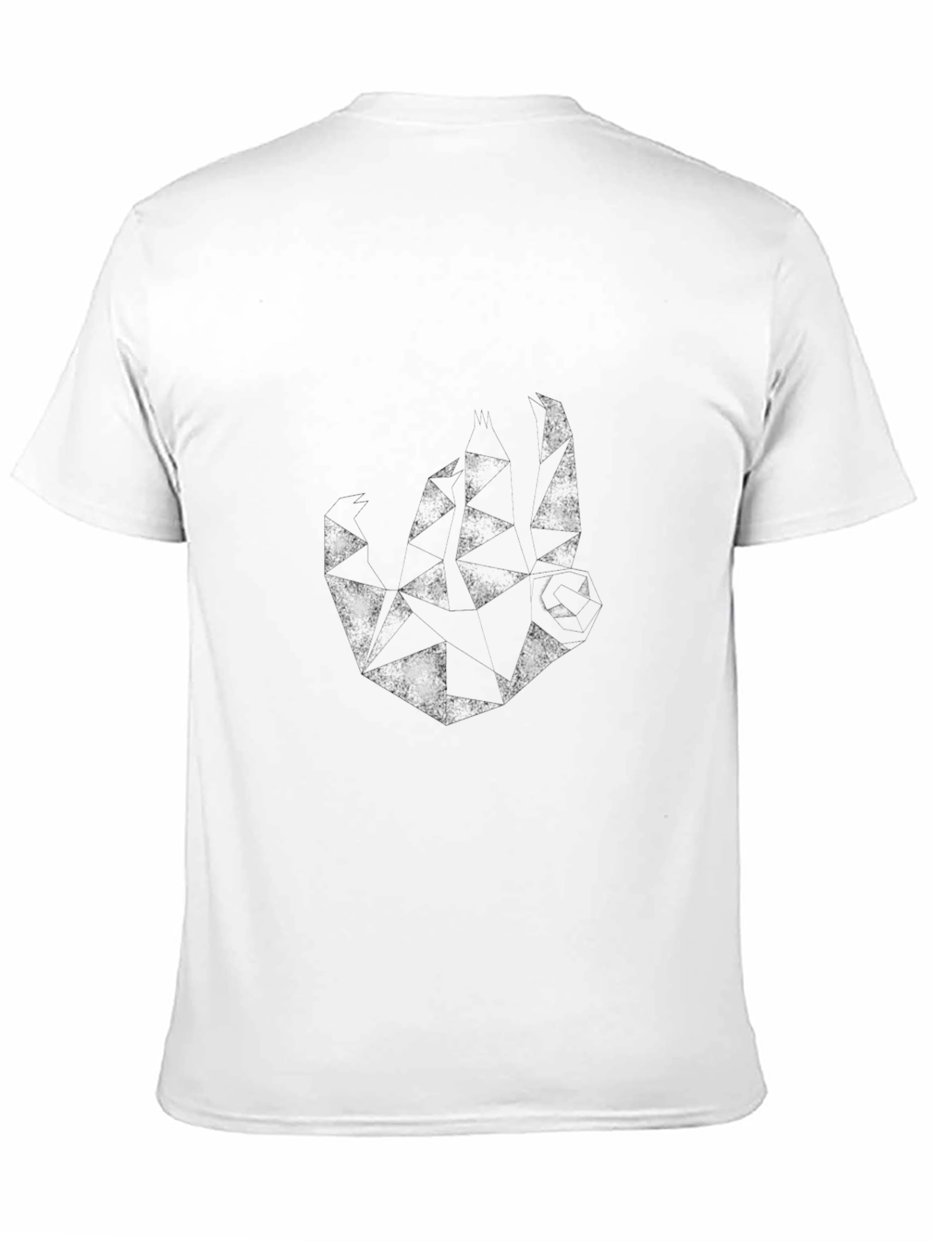 Geometric Constellation Black T-Shirt