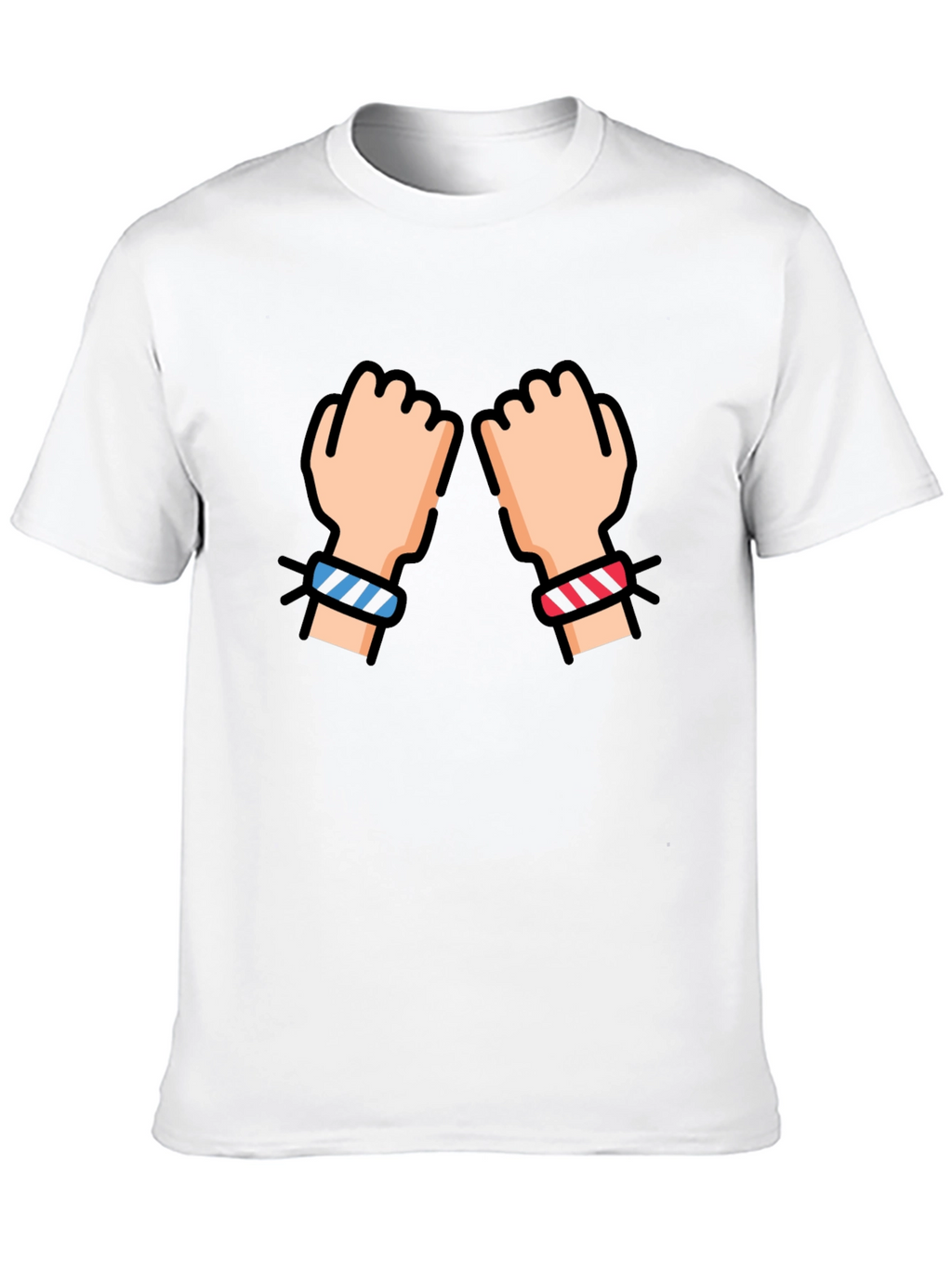 Fist Bump Black T-Shirt