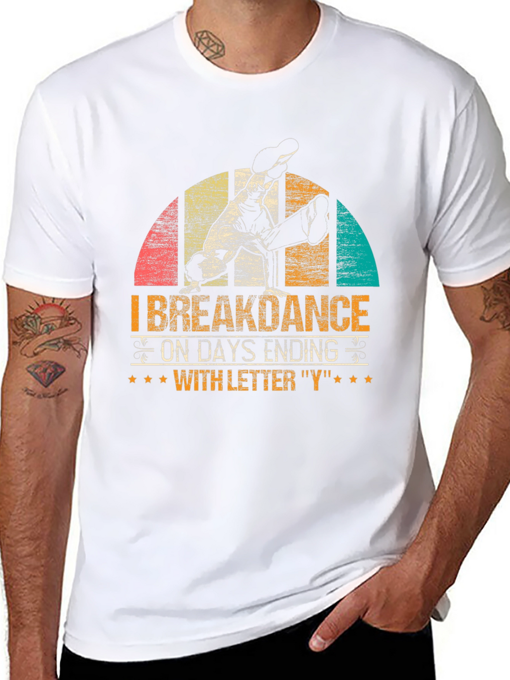 Breakdance Days Ending in Y Graphic T-Shirt