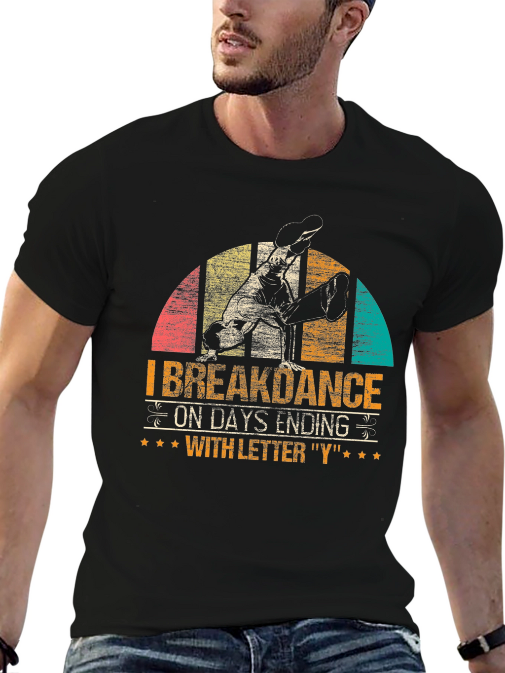 Breakdance Days Ending in Y Graphic T-Shirt
