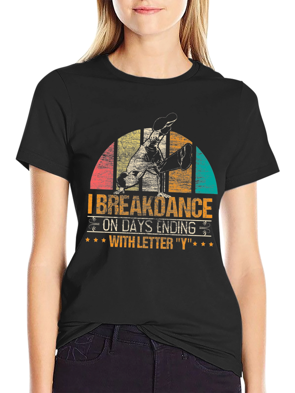 Breakdance Days Ending in Y Graphic T-Shirt