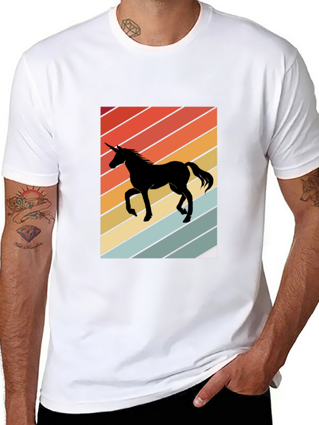 Retro Unicorn T-Shirt