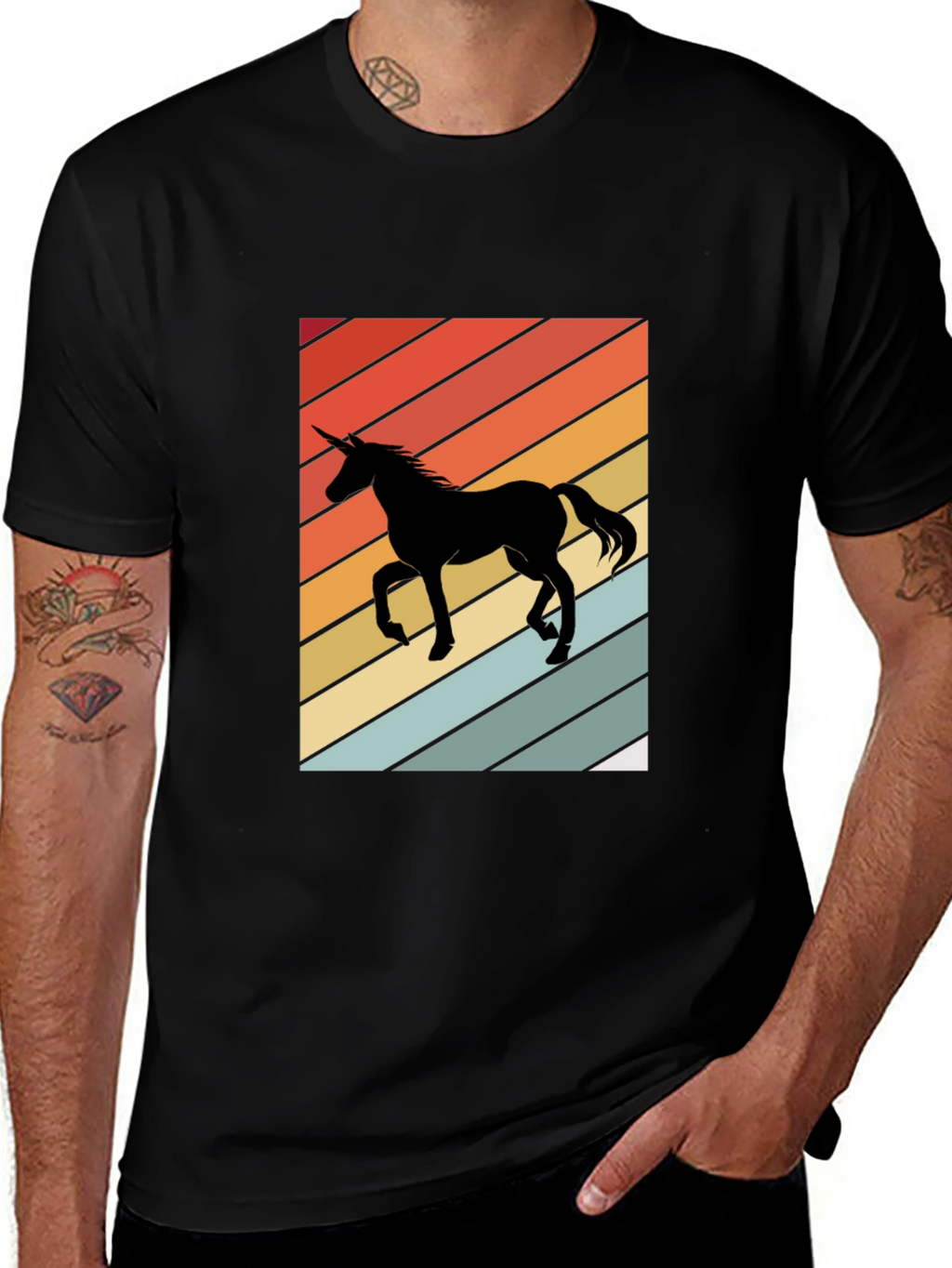 Retro Unicorn T-Shirt