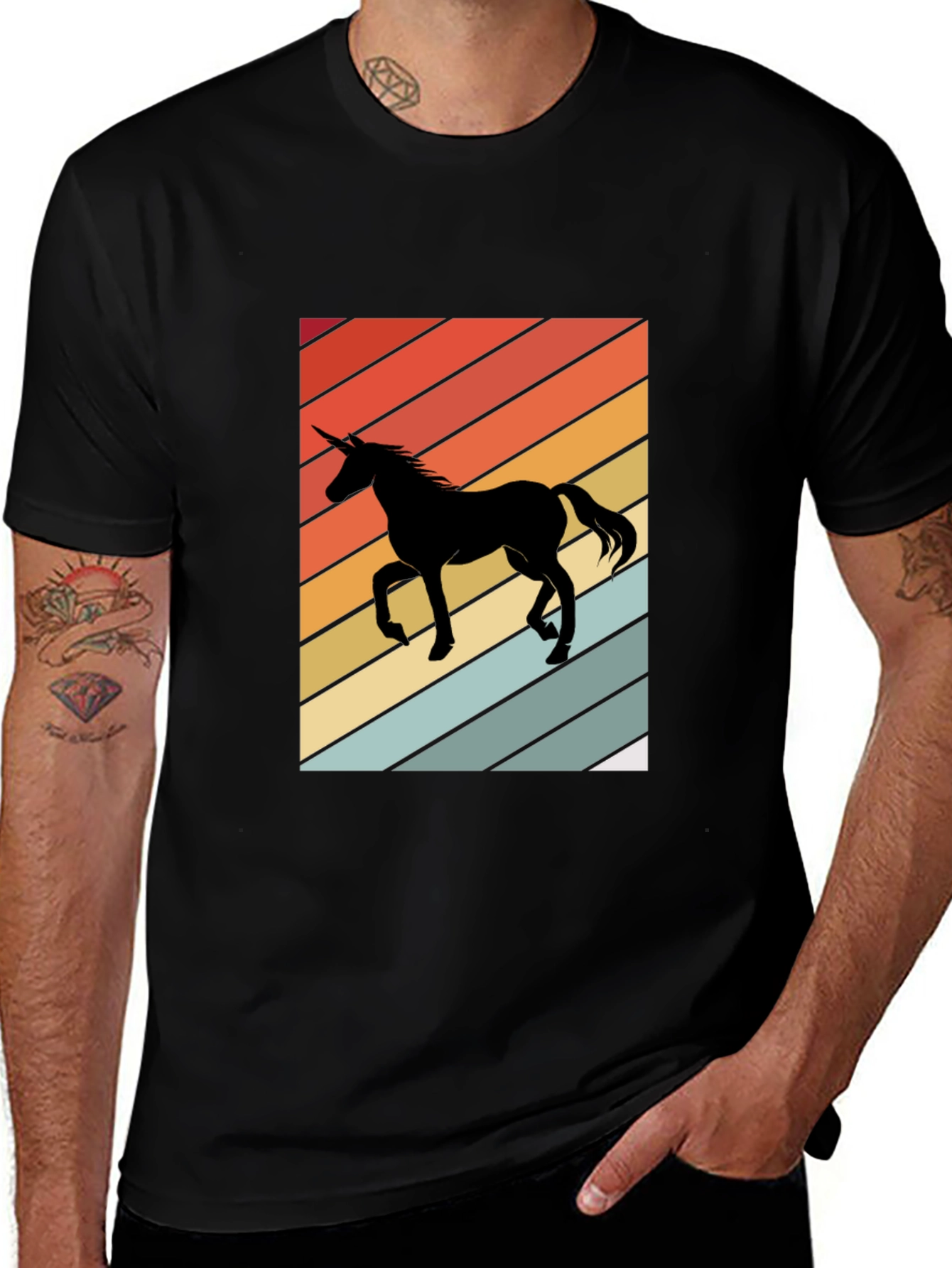 Retro Unicorn T-Shirt