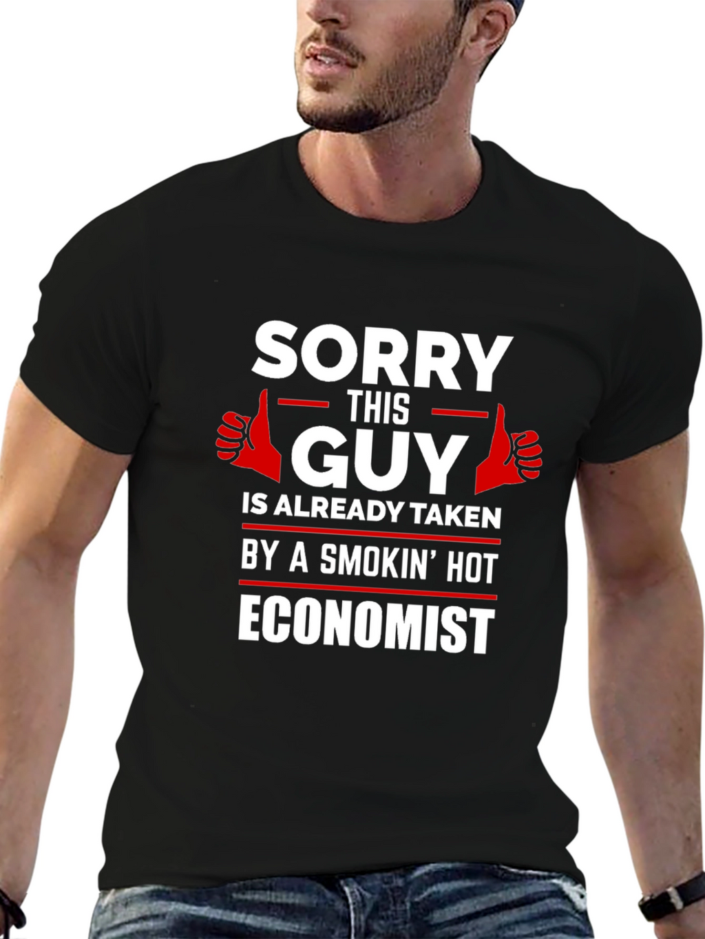 Sorry This Guy Is Taken Economist T-Shirt