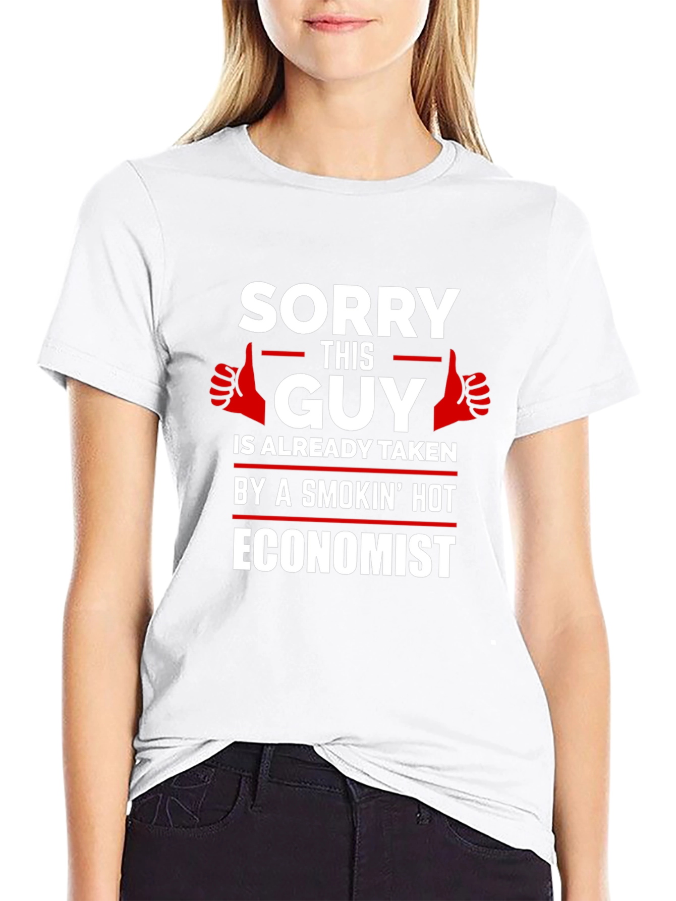 Sorry This Guy Is Taken Economist T-Shirt