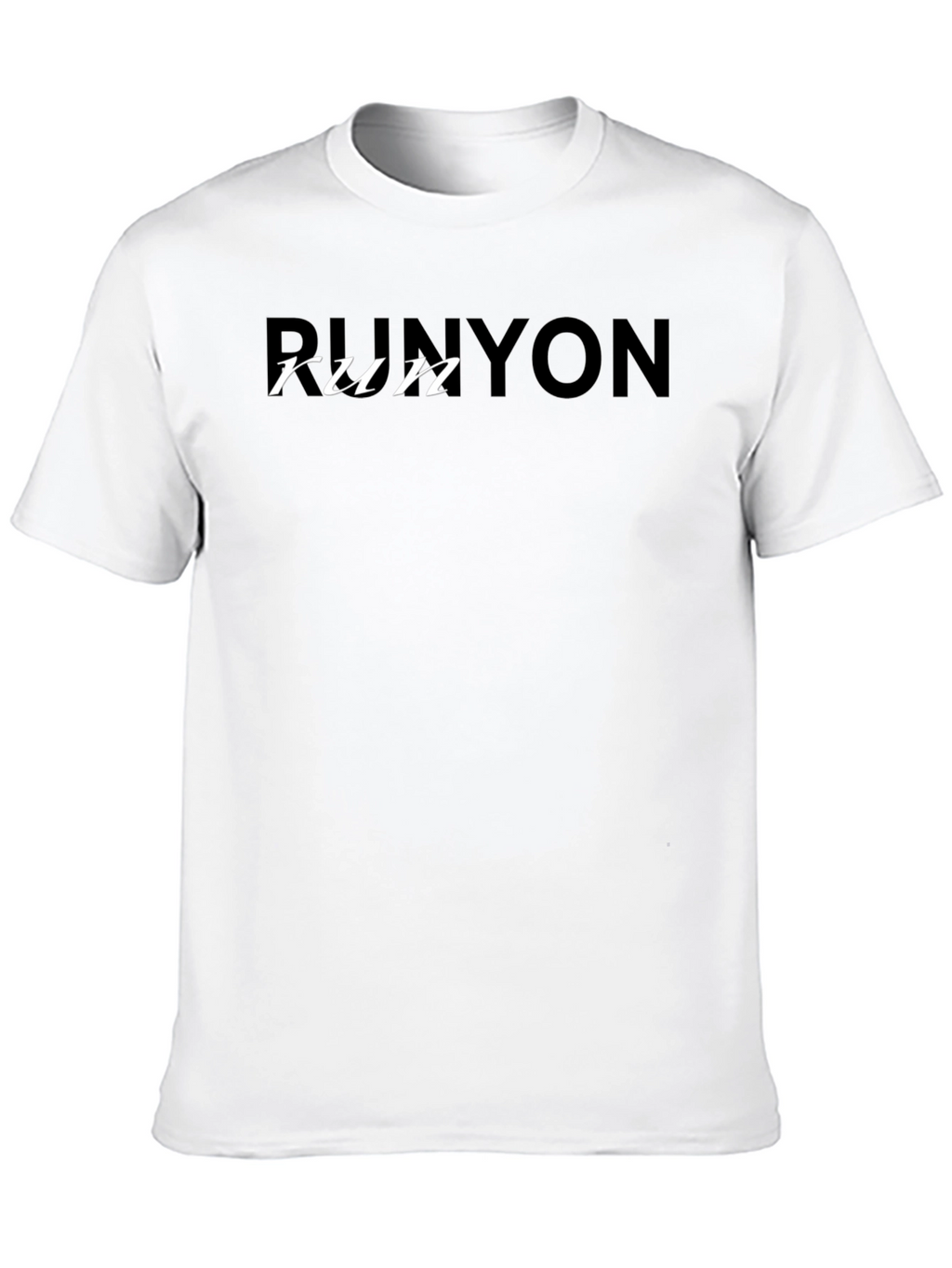 Runyon Run Black T-Shirt