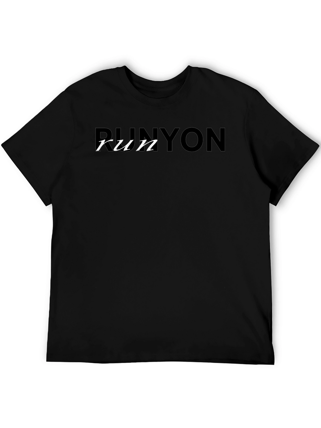 Runyon Run Black T-Shirt