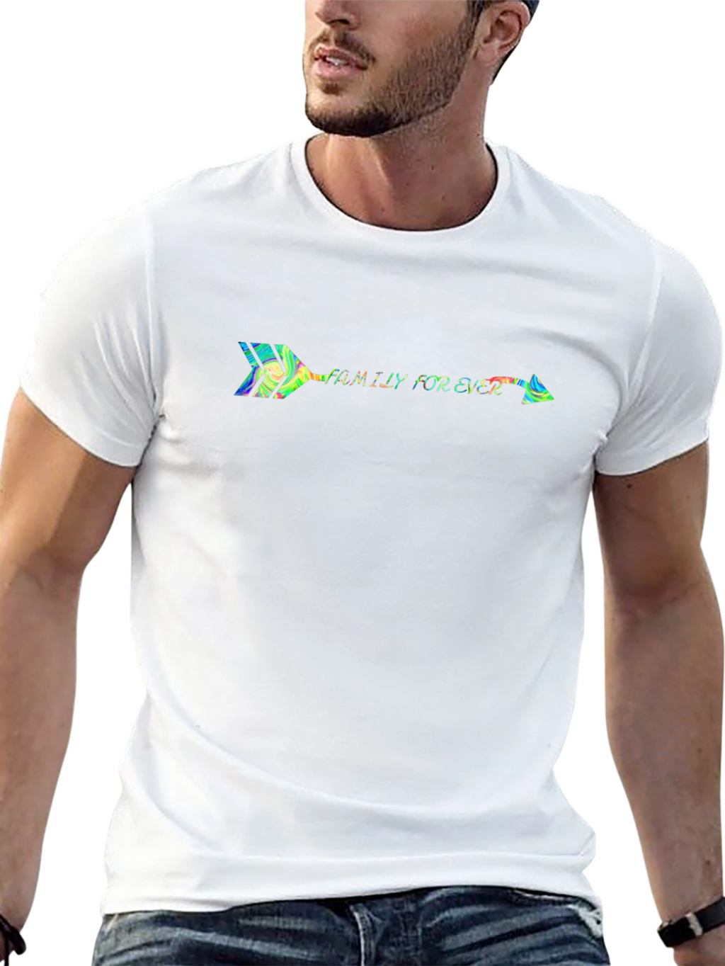 Family Forever Graphic Tee - Arrow Design