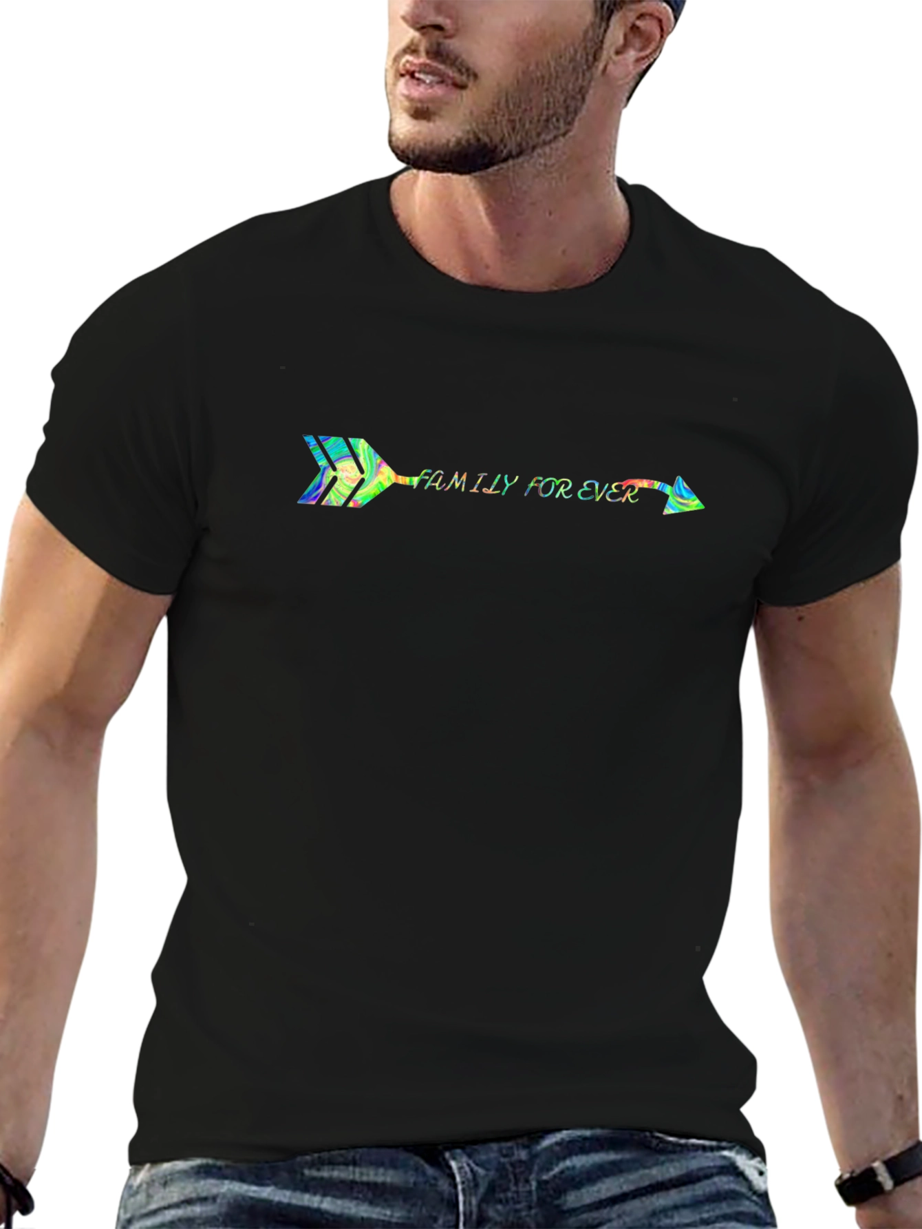 Family Forever Graphic Tee - Arrow Design