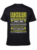 Cancerian Zodiac T-Shirt - Difficult to Understand!