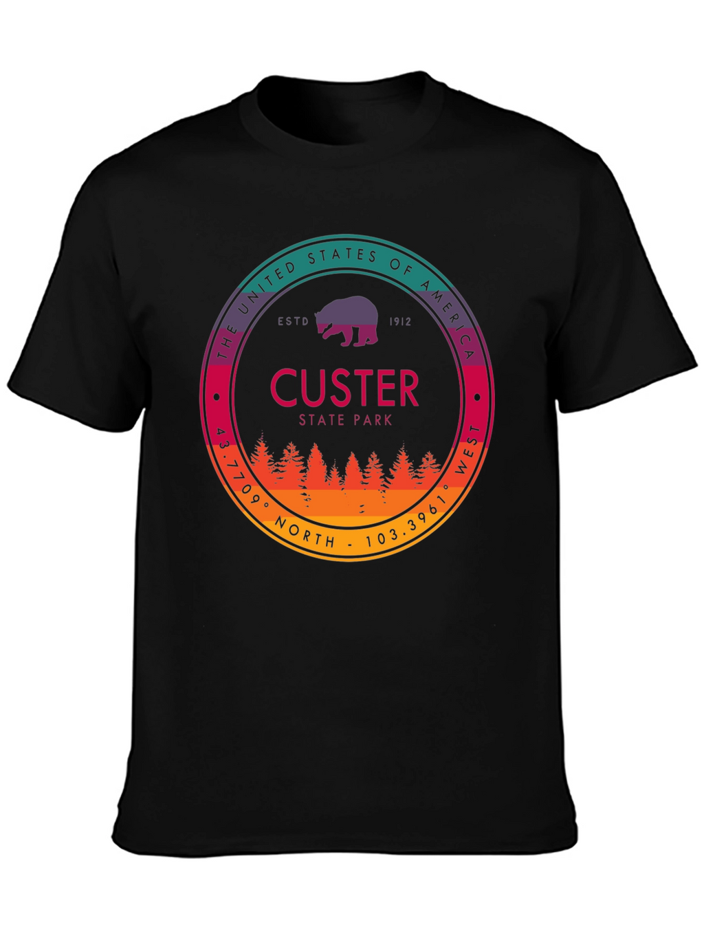 Custer State Park Graphic T-Shirt