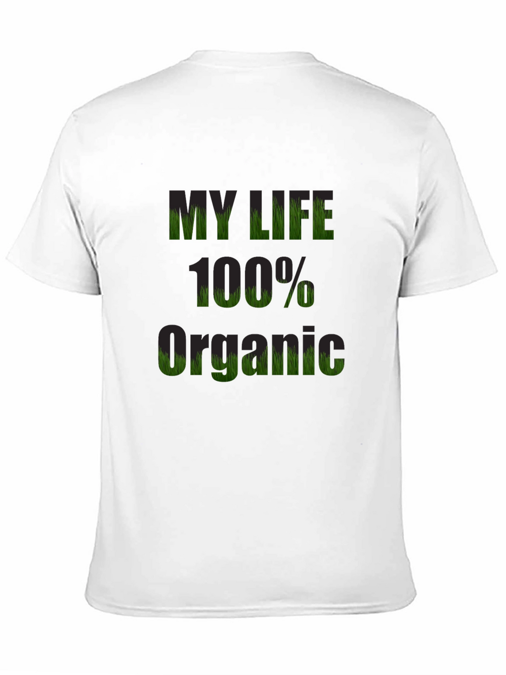 Organic Life T-Shirt - Black Cotton Tee
