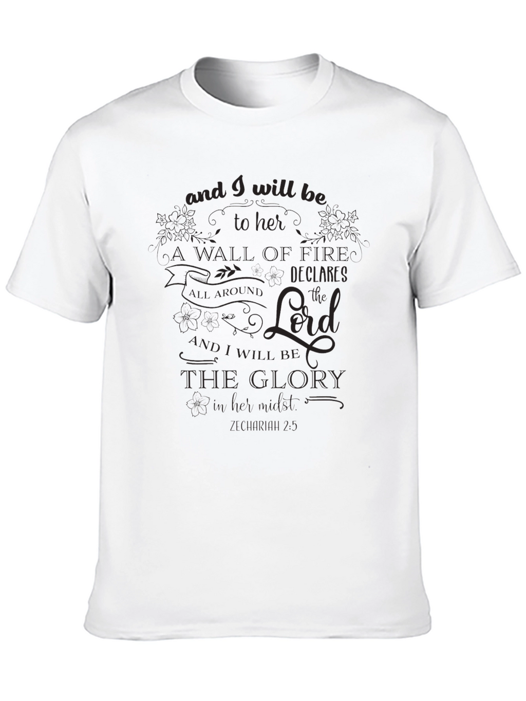 Inspirational Bible Verse Graphic Tee