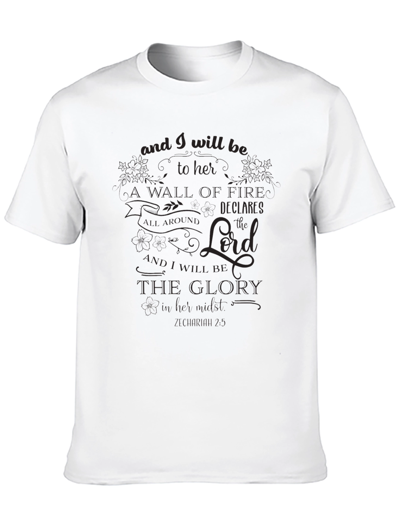 Inspirational Bible Verse Graphic Tee