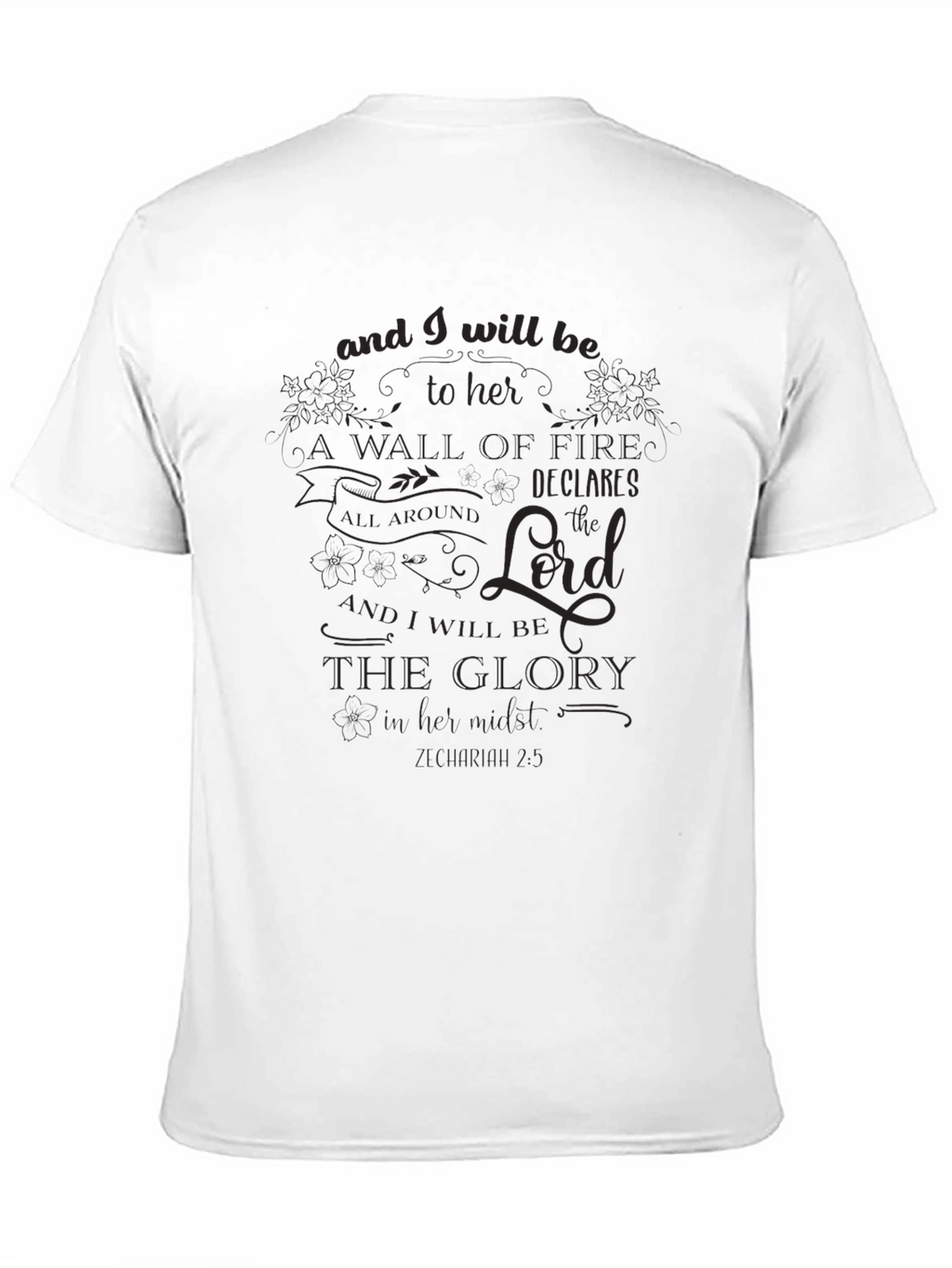 Inspirational Bible Verse Graphic Tee