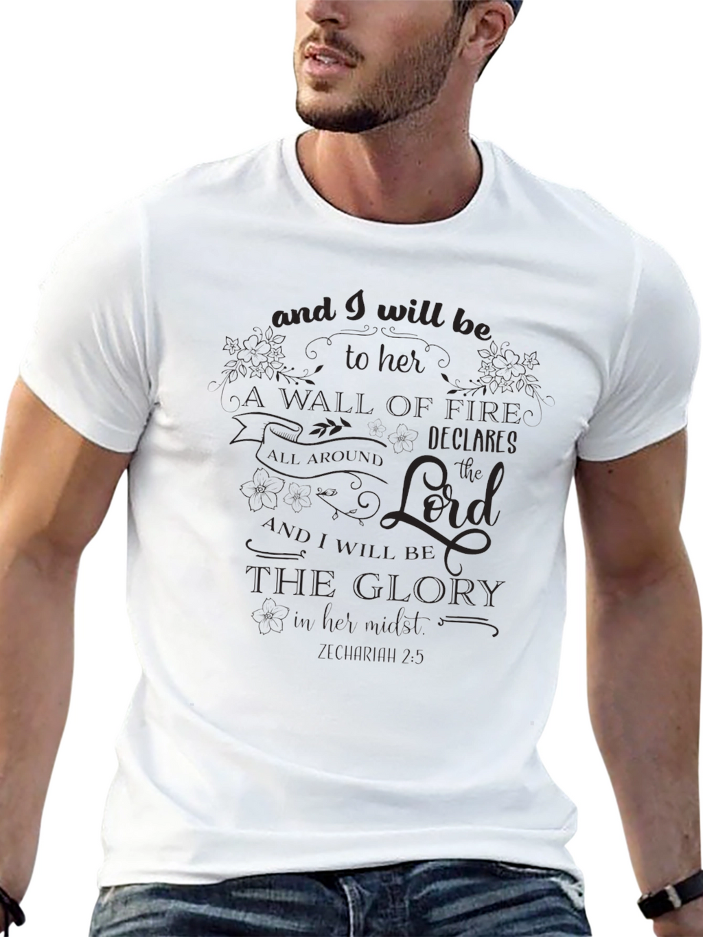 Inspirational Bible Verse Graphic Tee