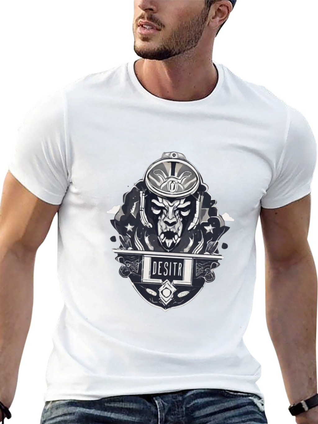 Desitr Graphic Print T-Shirt