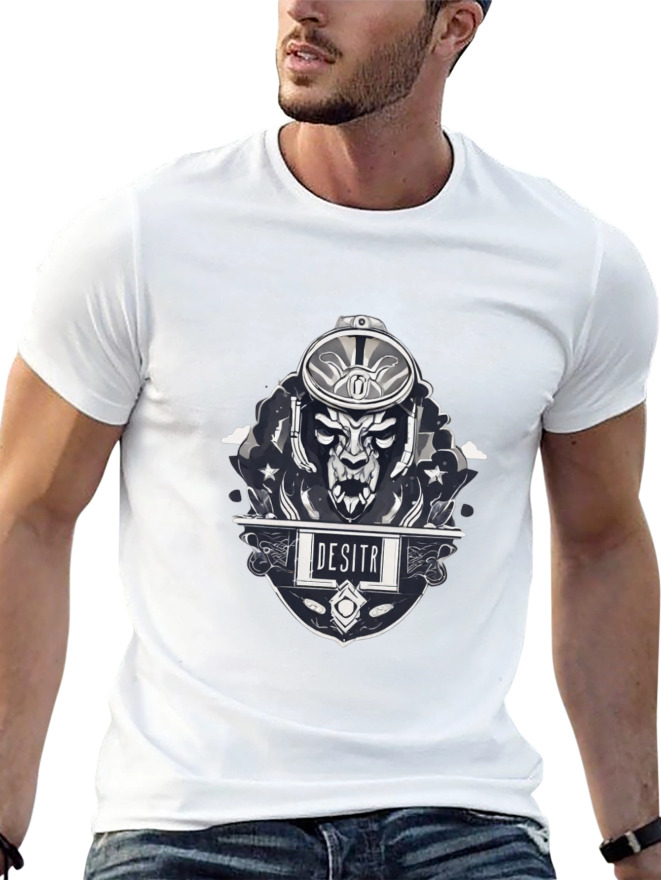 Desitr Graphic Print T-Shirt