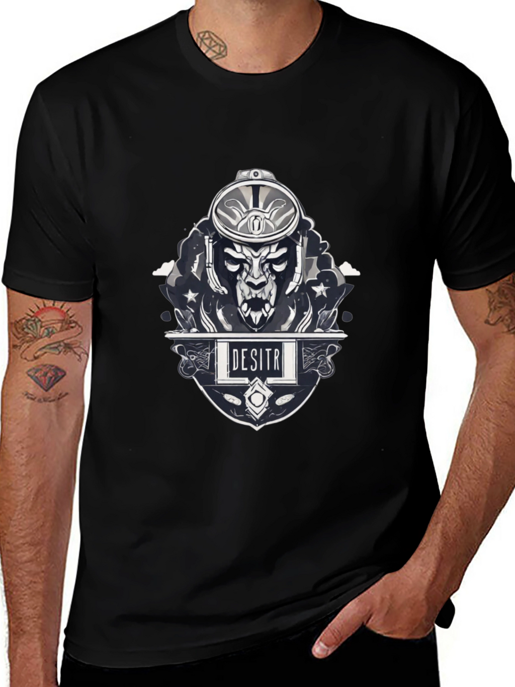 Desitr Graphic Print T-Shirt